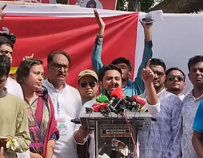 জুলাই পদযাত্রা শেষে এনসিপির হুঁশিয়ারি- সীমান্তে রক্ত ঝরলে লং মার্চ